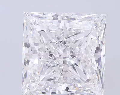 30.09ct F VS1 Rare Carat Ideal Cut Princess Lab Grown Diamond