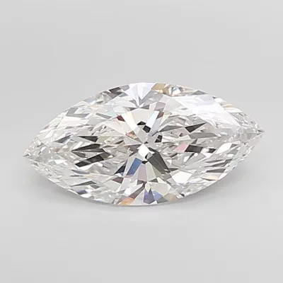 5.09ct F VS1 Rare Carat Ideal Cut Marquise Lab Grown Diamond