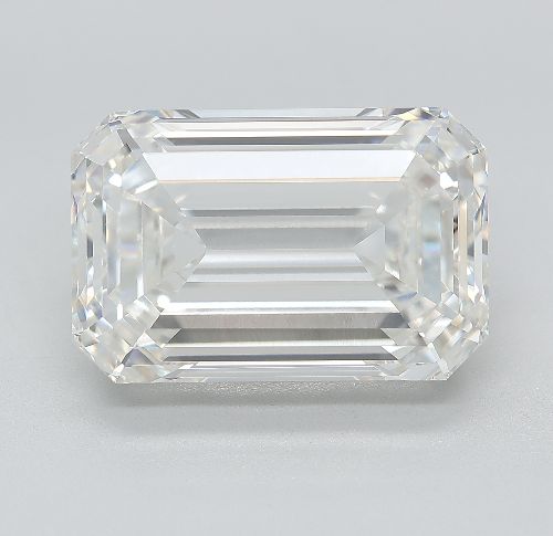 14.71ct H VVS2 Rare Carat Ideal Cut Emerald Lab Grown Diamond