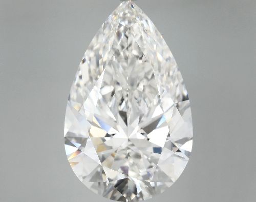 11.85ct E VVS2 Rare Carat Ideal Cut Pear Lab Grown Diamond