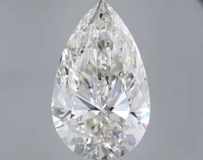 21.04ct G VS1 Rare Carat Ideal Cut Pear Lab Grown Diamond
