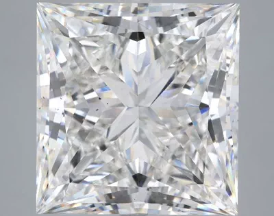 15.09ct F VS2 Rare Carat Ideal Cut Princess Lab Grown Diamond