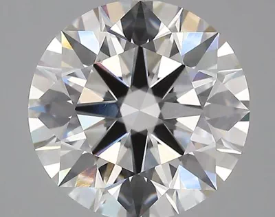 3.65ct F FL Rare Carat Ideal Cut Round Lab Grown Diamond