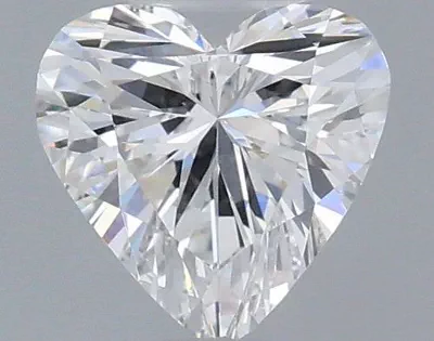 0.62ct D VVS2 Rare Carat Ideal Cut Heart Lab Grown Diamond