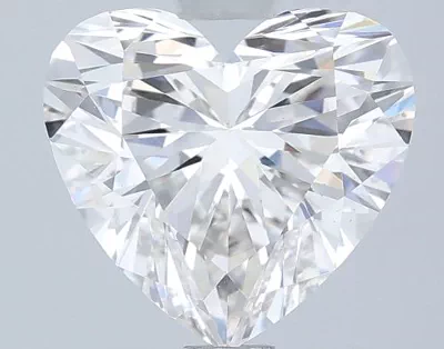 1.57ct G VS1 Rare Carat Ideal Cut Heart Lab Grown Diamond