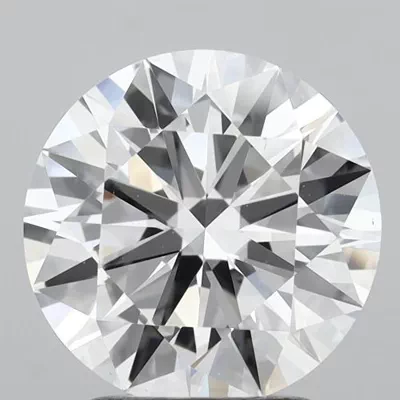 2.37ct D VS2 Excellent Cut Round Lab Grown Diamond