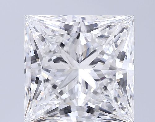 12.05ct F VS1 Very Good Cut Princess Lab Grown Diamond