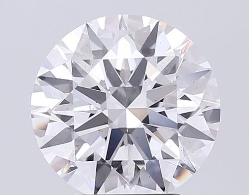 4.04ct E SI1 Rare Carat Ideal Cut Round Lab Grown Diamond