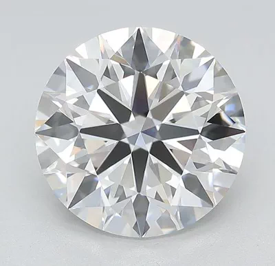 4.99ct D FL Rare Carat Ideal Cut Round Lab Grown Diamond