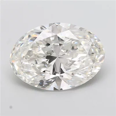 25.03ct F VS1 Rare Carat Ideal Cut Oval Lab Grown Diamond