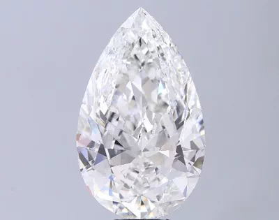 15.06ct F VVS2 Excellent Cut Pear Lab Grown Diamond