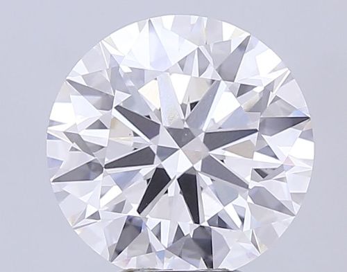 6.71ct D VVS2 Excellent Cut Round Lab Grown Diamond
