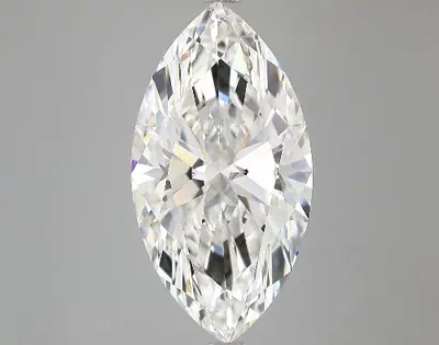 5.12ct F VS1 Rare Carat Ideal Cut Marquise Lab Grown Diamond
