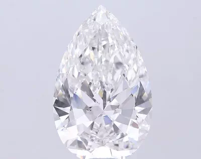 15.05ct F VVS2 Rare Carat Ideal Cut Pear Lab Grown Diamond