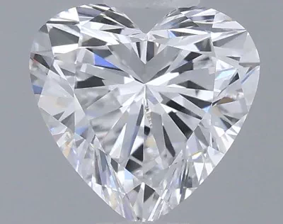 0.52ct E VVS2 Rare Carat Ideal Cut Heart Lab Grown Diamond