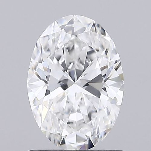 0.89ct D VVS2 Rare Carat Ideal Cut Oval Lab Grown Diamond