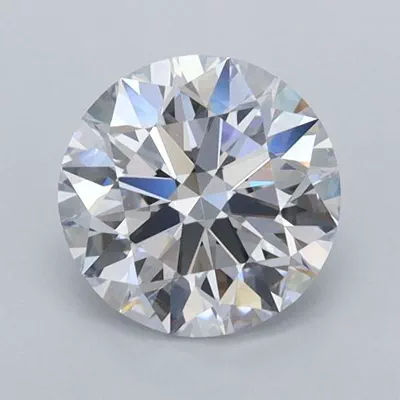 1.37ct F FL Rare Carat Ideal Cut Round Lab Grown Diamond