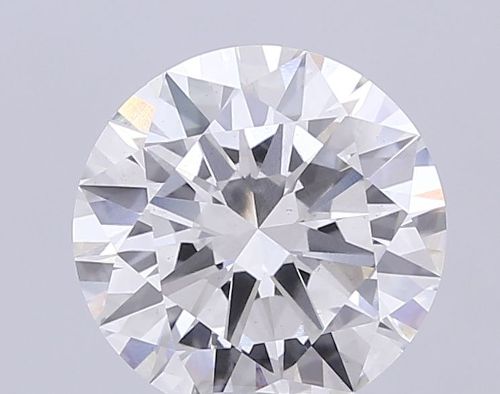 5.52ct H VS2 Excellent Cut Round Lab Grown Diamond
