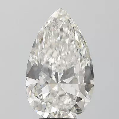 5.00ct H VS2 Very Good Cut Pear Lab Grown Diamond