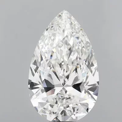 12.01ct F VS1 Rare Carat Ideal Cut Pear Lab Grown Diamond