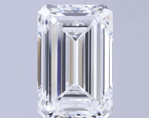 16.02ct F VVS2 Rare Carat Ideal Cut Emerald Lab Grown Diamond