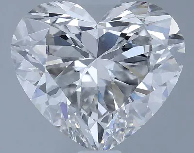 1.58ct G VS1 Rare Carat Ideal Cut Heart Lab Grown Diamond