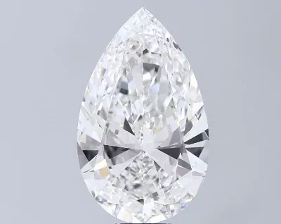 14.01ct F VVS2 Rare Carat Ideal Cut Pear Lab Grown Diamond