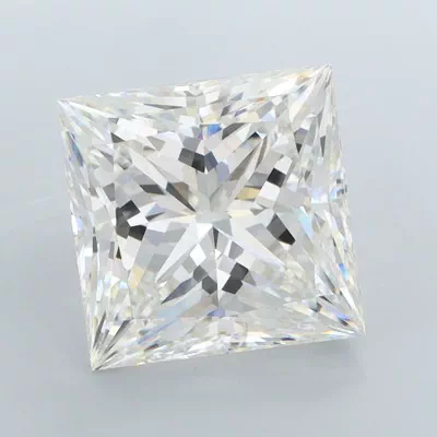 6.10ct G VVS2 Rare Carat Ideal Cut Princess Lab Grown Diamond