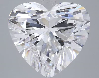 6.61ct E VS1 Rare Carat Ideal Cut Heart Lab Grown Diamond