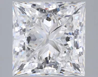 9.56ct E VS1 Rare Carat Ideal Cut Princess Lab Grown Diamond