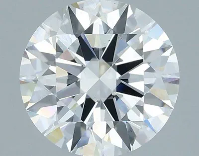 2.03ct F SI1 Rare Carat Ideal Cut Round Lab Grown Diamond