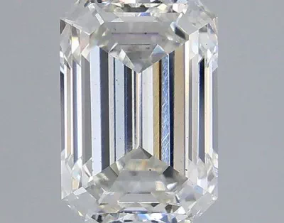 2.05ct H VS2 Very Good Cut Emerald Lab Grown Diamond