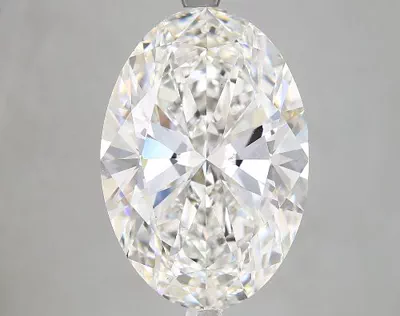 11.12ct F VS1 Rare Carat Ideal Cut Oval Lab Grown Diamond