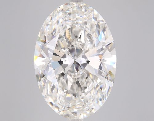 10.55ct F VS2 Rare Carat Ideal Cut Oval Lab Grown Diamond