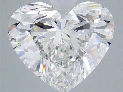 10.04ct E VS2 Rare Carat Ideal Cut Heart Lab Grown Diamond