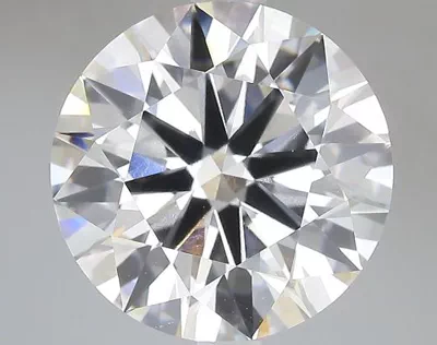 7.07ct D VVS2 Rare Carat Ideal Cut Round Lab Grown Diamond