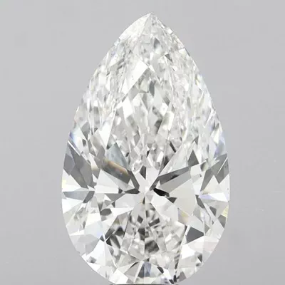 11.00ct F VS1 Rare Carat Ideal Cut Pear Lab Grown Diamond