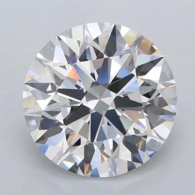 4.82ct D FL Rare Carat Ideal Cut Round Lab Grown Diamond