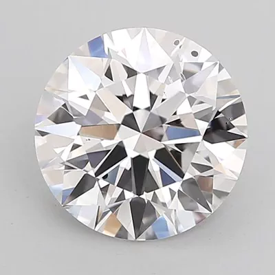 3.52ct E SI1 Rare Carat Ideal Cut Round Lab Grown Diamond