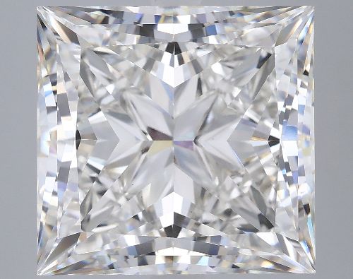 10.02ct F VS1 Rare Carat Ideal Cut Princess Lab Grown Diamond