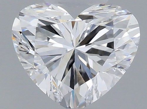 0.82ct E VVS1 Very Good Cut Heart Lab Grown Diamond