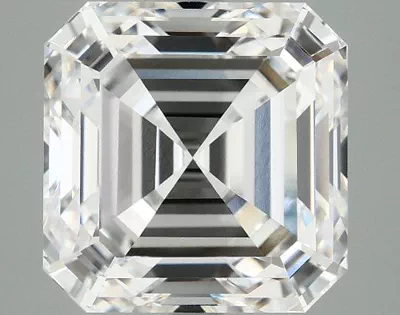 7.07ct D VVS2 Very Good Cut Asscher Lab Grown Diamond