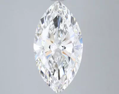 4.09ct G VS2 Rare Carat Ideal Cut Marquise Lab Grown Diamond