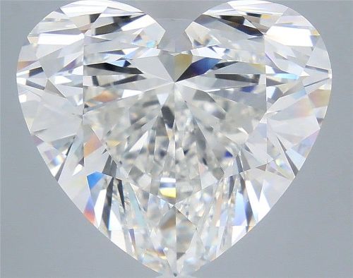 10.07ct E VVS2 Rare Carat Ideal Cut Heart Lab Grown Diamond