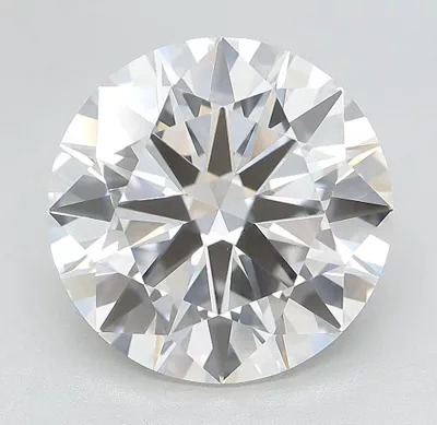 7.43ct E VVS2 Rare Carat Ideal Cut Round Lab Grown Diamond