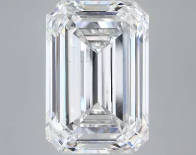 15.65ct E VS2 Rare Carat Ideal Cut Emerald Lab Grown Diamond