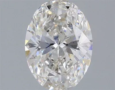 1.58ct G VS2 Rare Carat Ideal Cut Oval Lab Grown Diamond