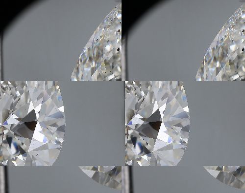 30.58ct G SI1 Rare Carat Ideal Cut Pear Lab Grown Diamond
