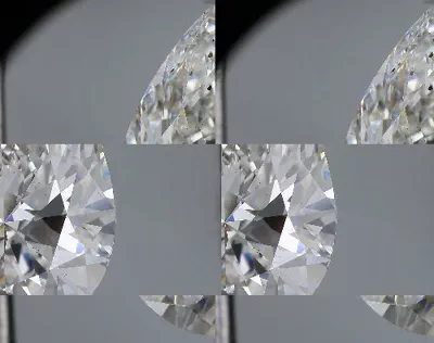 30.58ct G SI1 Rare Carat Ideal Cut Pear Lab Grown Diamond