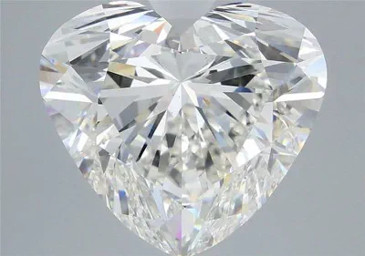 10.09ct G VS1 Rare Carat Ideal Cut Heart Lab Grown Diamond